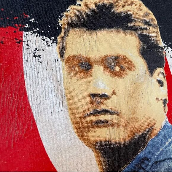 Vintage 1992 Billy Ray Cyrus Some Gave All Single Stitch Tee Shirt Large - Picture 3 of 10